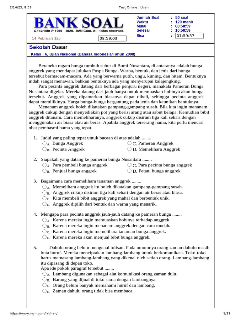 Test Online - BIND | PDF