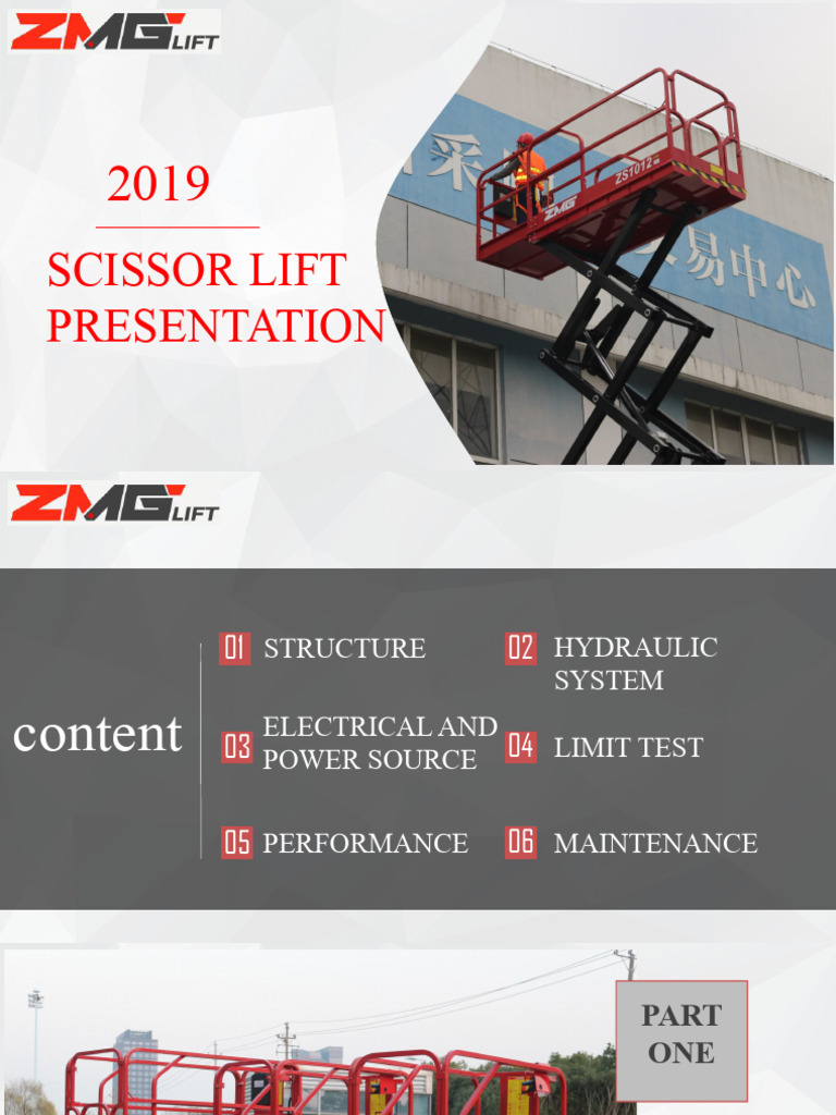 2019 Scissor Lift Overview and Specs | PDF | Elevator | Mechanical ...