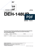 DEH-148UB: CD Rds Receiver