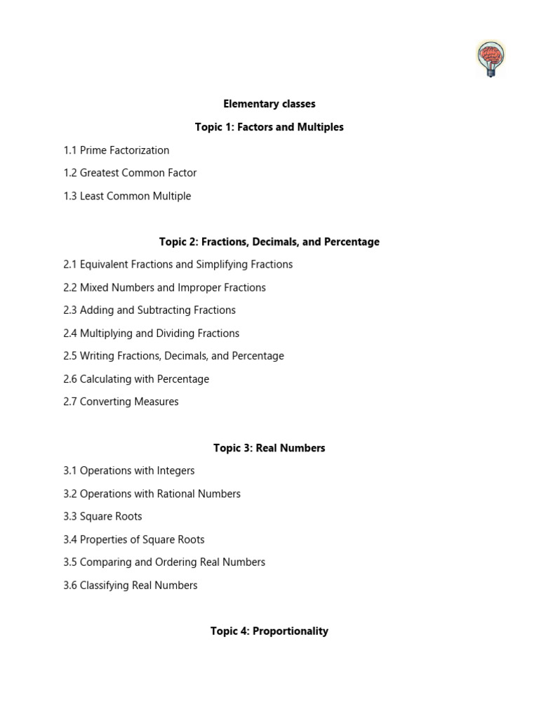 2025 Math Syllabus Overview | PDF | Equations | Polynomial