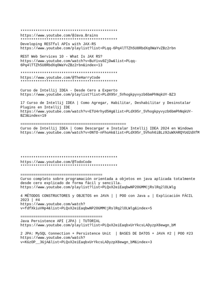 JAVA | PDF