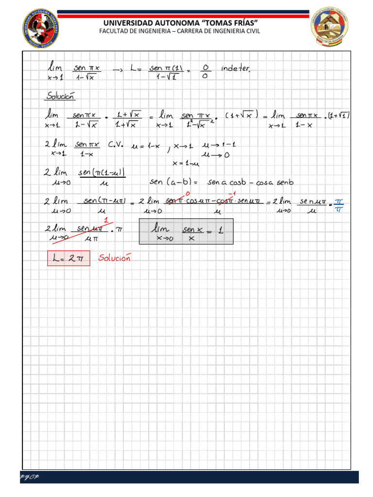 Calculating Limits in Calculus | PDF