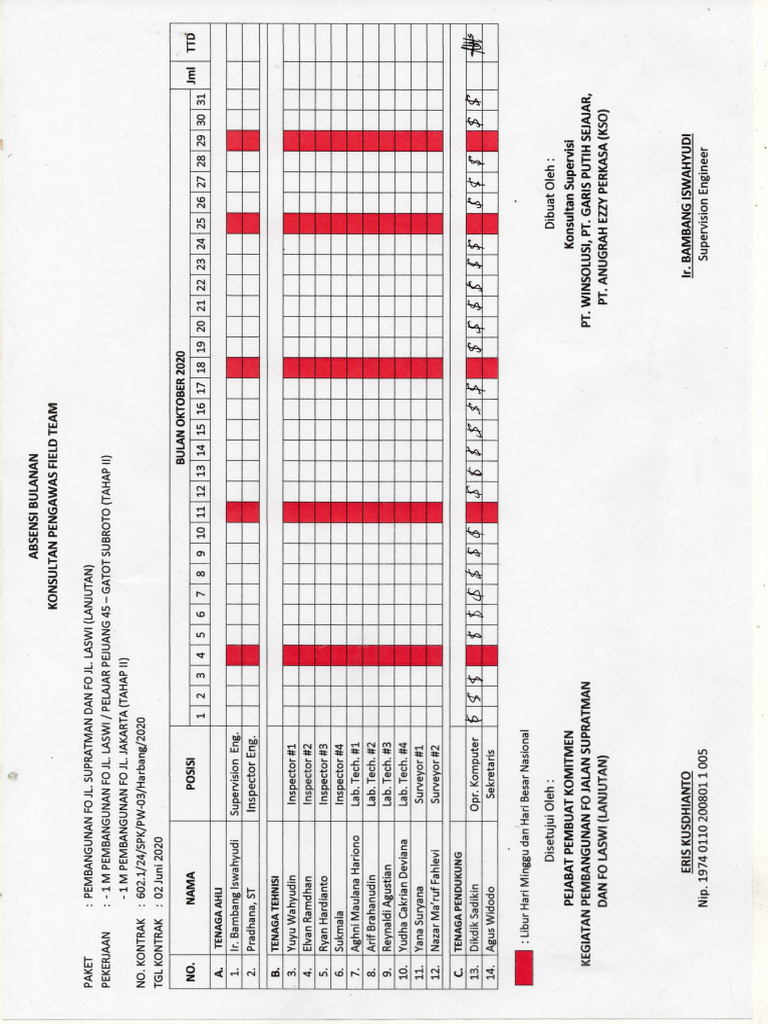 Time Sheet FO | PDF