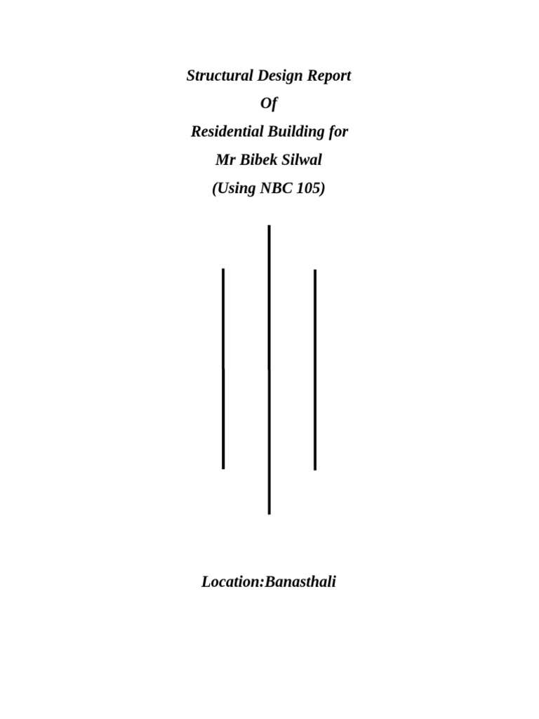 Structural Design Report for Banasthali Home | PDF | Beam (Structure ...