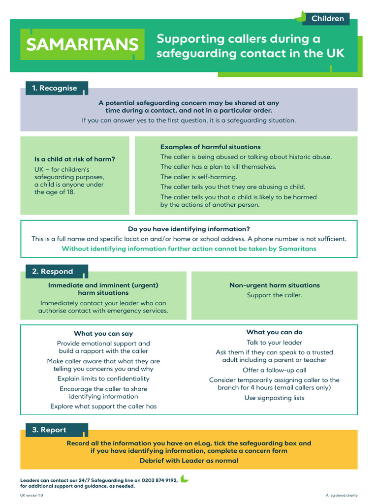 Safeguarding: The 3 Rs Explained | PDF | Family | Childhood