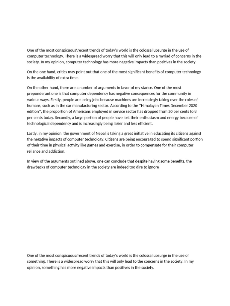 Pte Essay | PDF