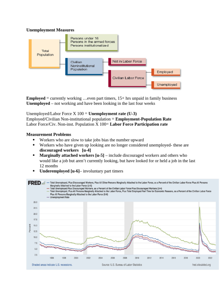 Understanding Unemployment Metrics | PDF