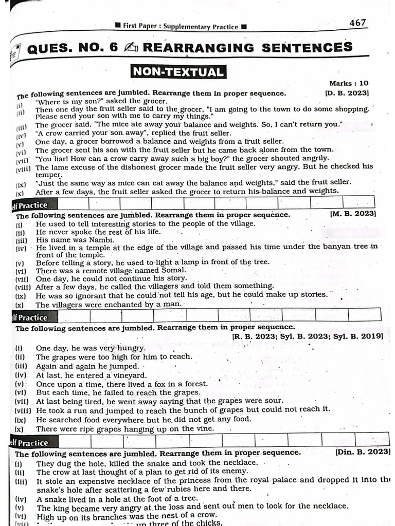 Rearrange HSC | PDF