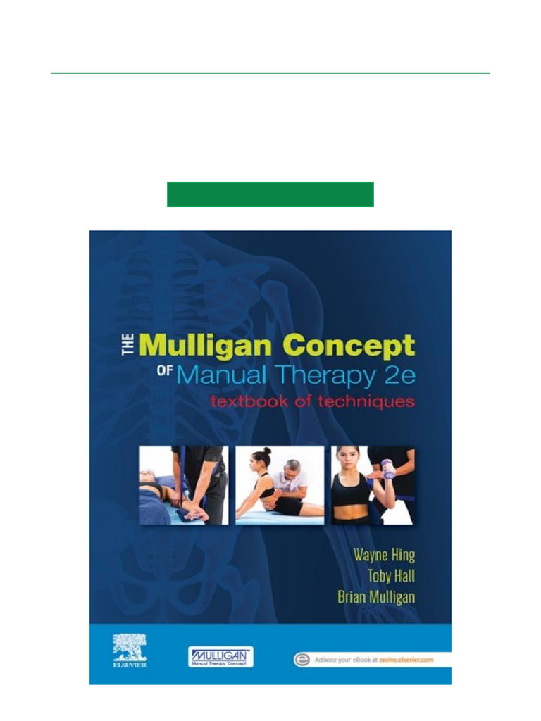 The Mulligan Concept of Manual Therapy, 2nd Edition Dropbox