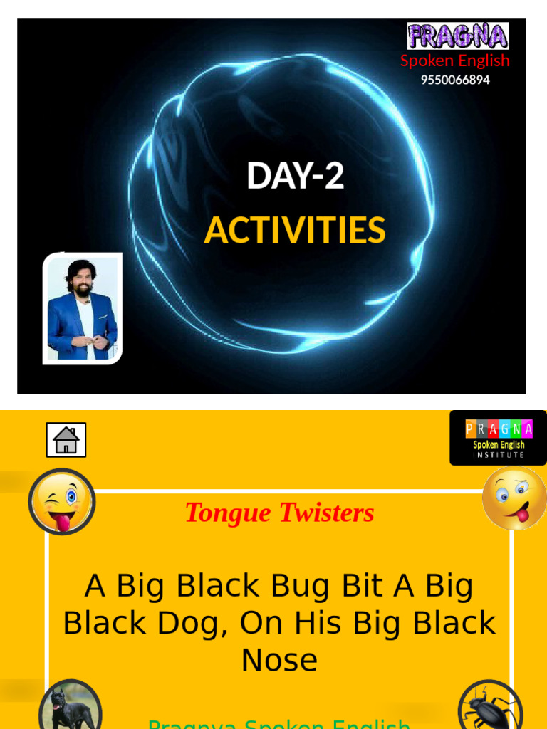 Day 2 Activities | PDF