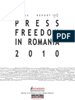 2011 Informe Rumania Ingles