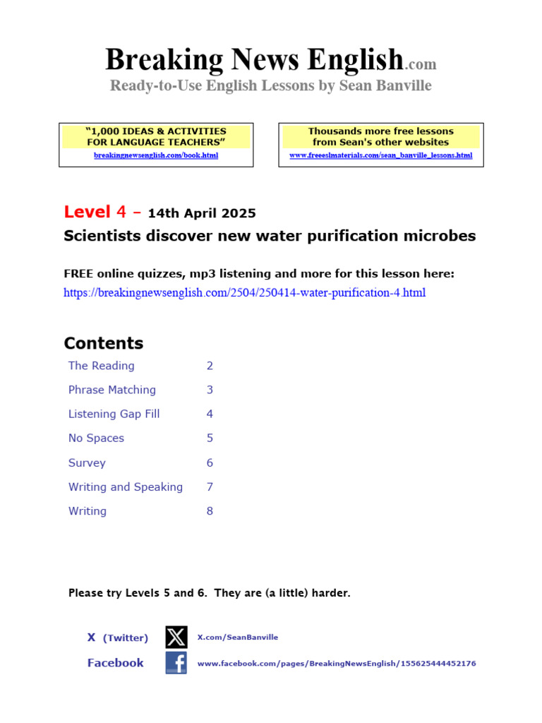 Water Purification 4 | PDF | Water | Soil