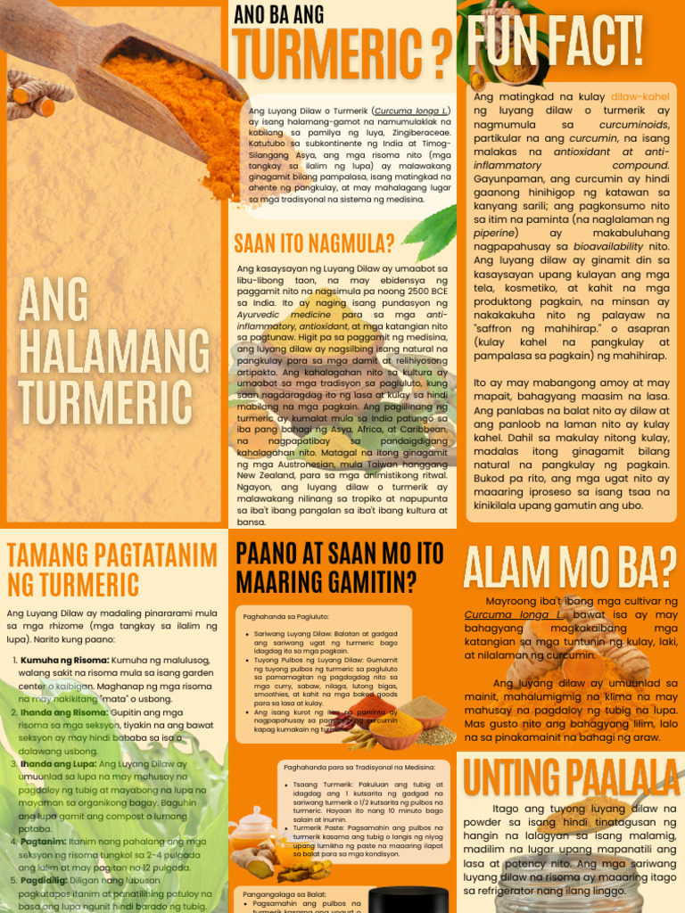 TURMERIC PAMPHLET.pdf | PDF