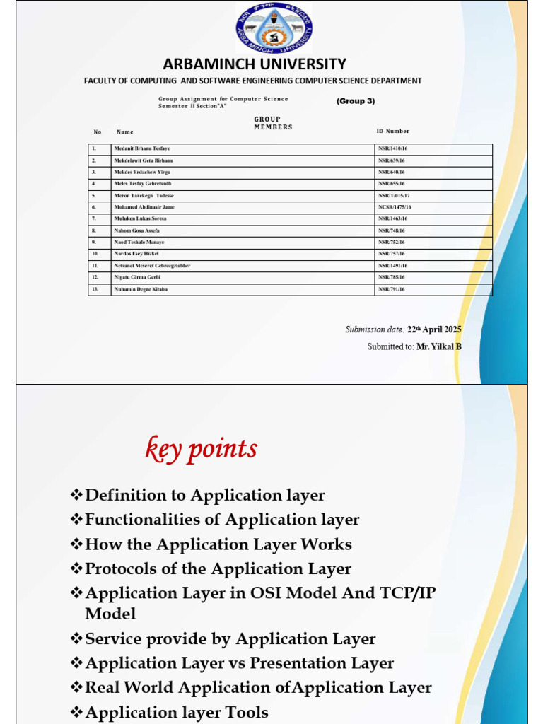 Understanding the Application Layer | PDF | File Transfer Protocol ...
