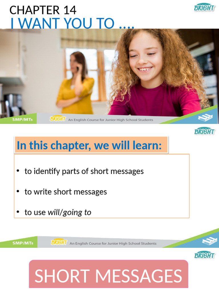 Writing Short Messages and Future Tense | PDF