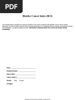 PFDI-20 Questionnaire Instructions | PDF | Urination | Urinary Incontinence