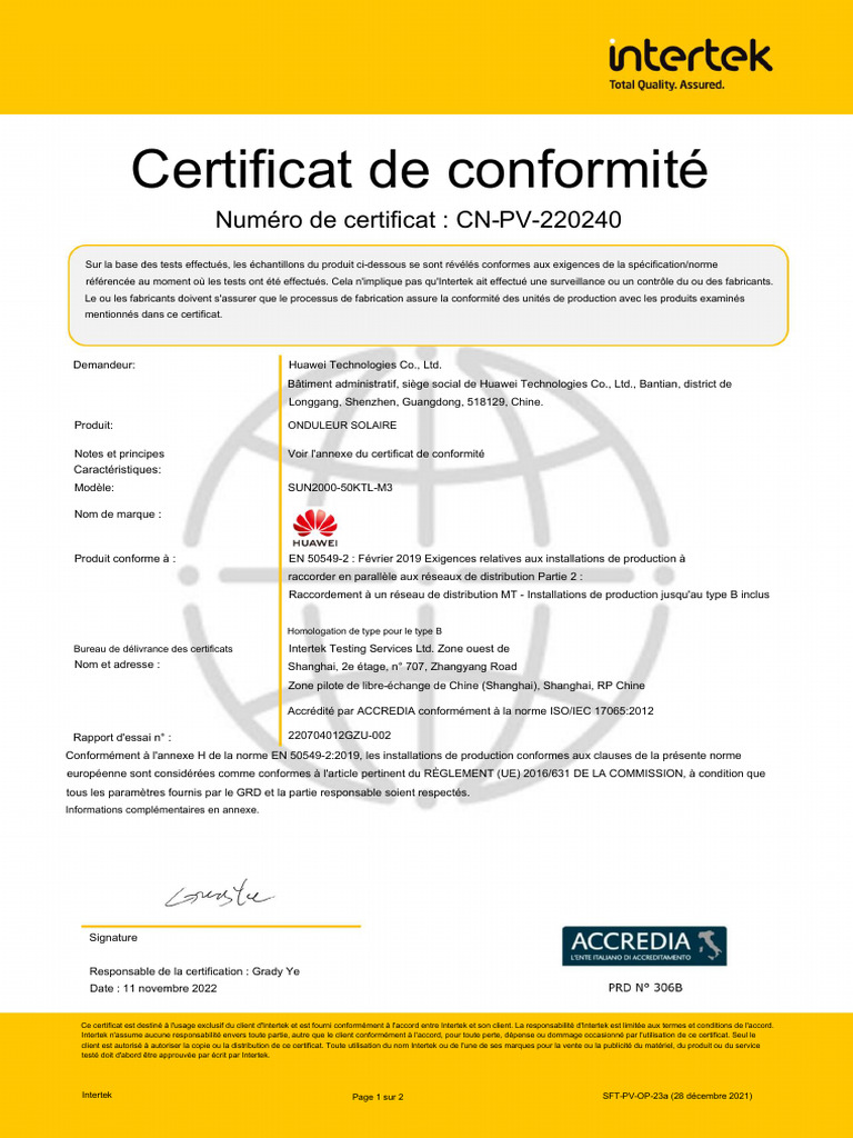 certificat-de-conformit-intertek-sun2000-pdf