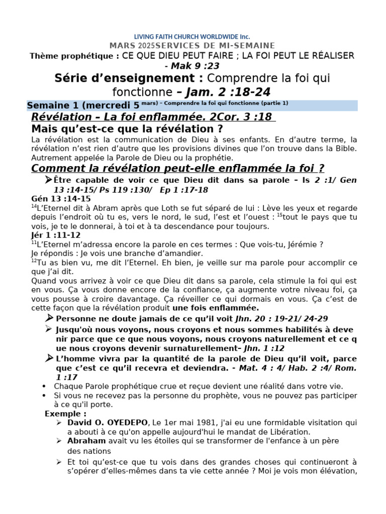 Comprendre la Foi et la Révélation | PDF | Révélation | Dieu