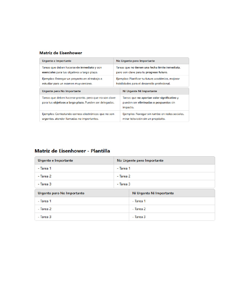 Plantilla Matriz | PDF