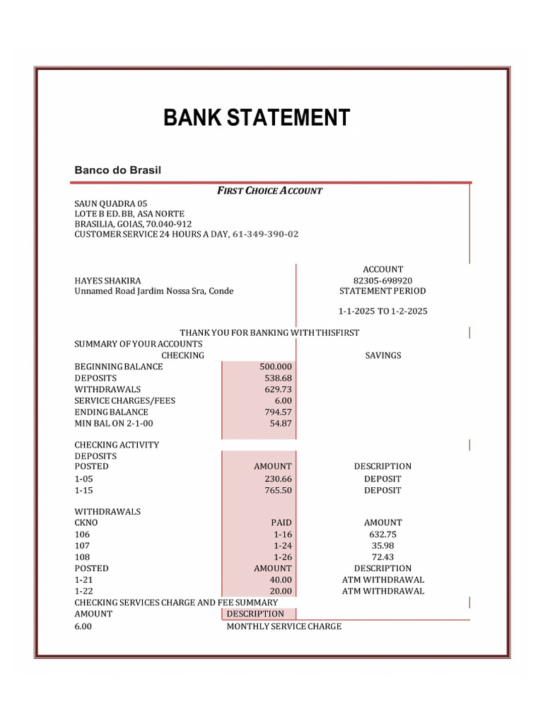 Bank | PDF