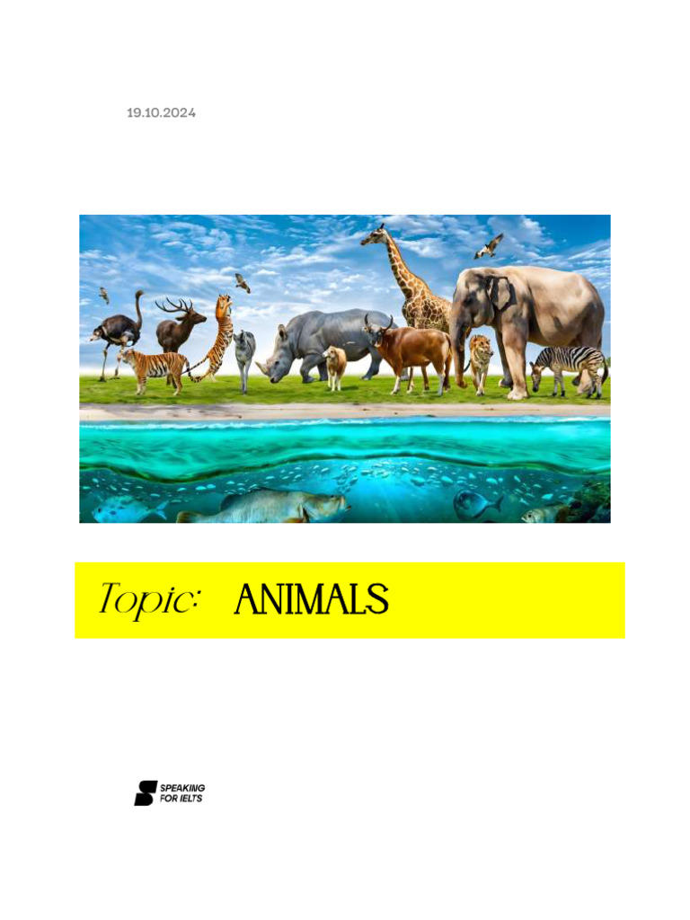Understanding Animal Habitats | PDF | Zoo | Biology