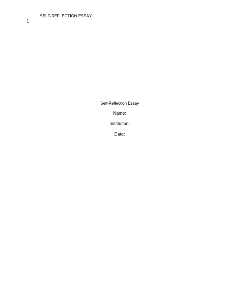 Marketing Self Reflection | PDF | Marketing | Brand