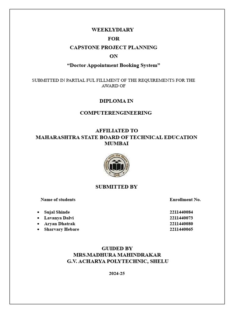 WEEKLYDIARY CPP 5th Sem 3 | PDF | Databases | Software Testing