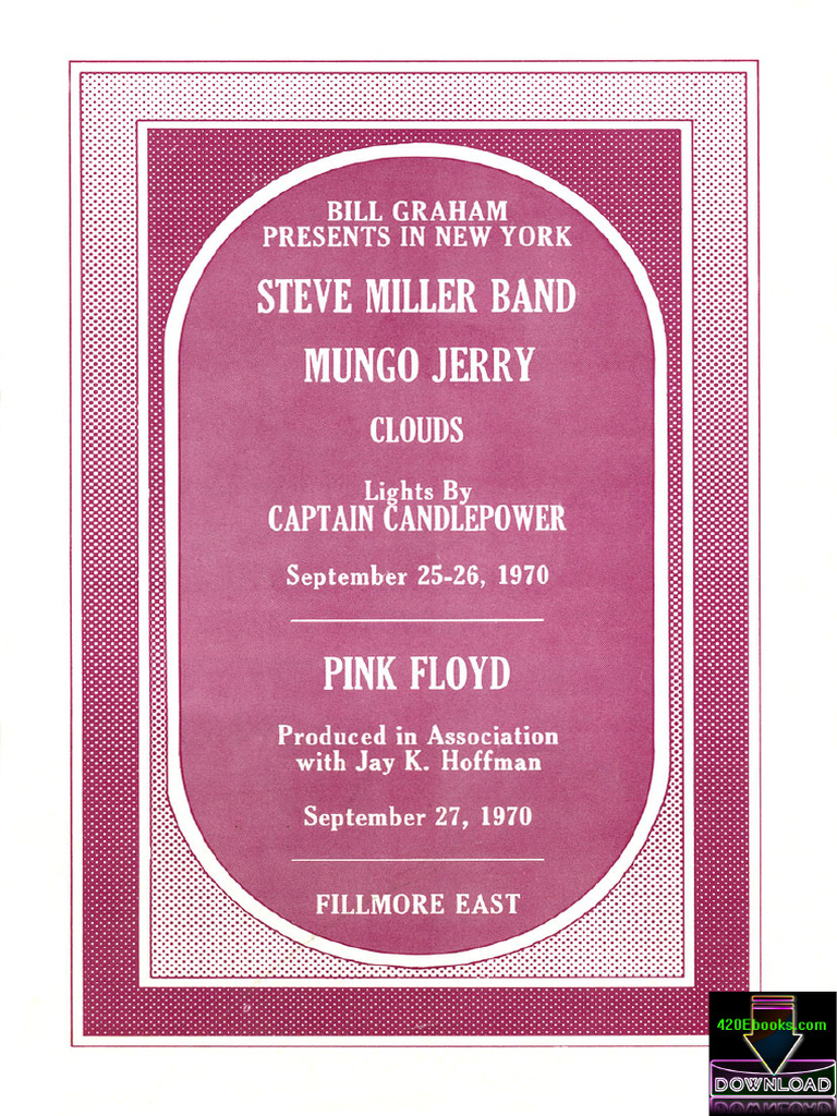 Pink - Floyd Tour - Booklets 420ebooks | PDF