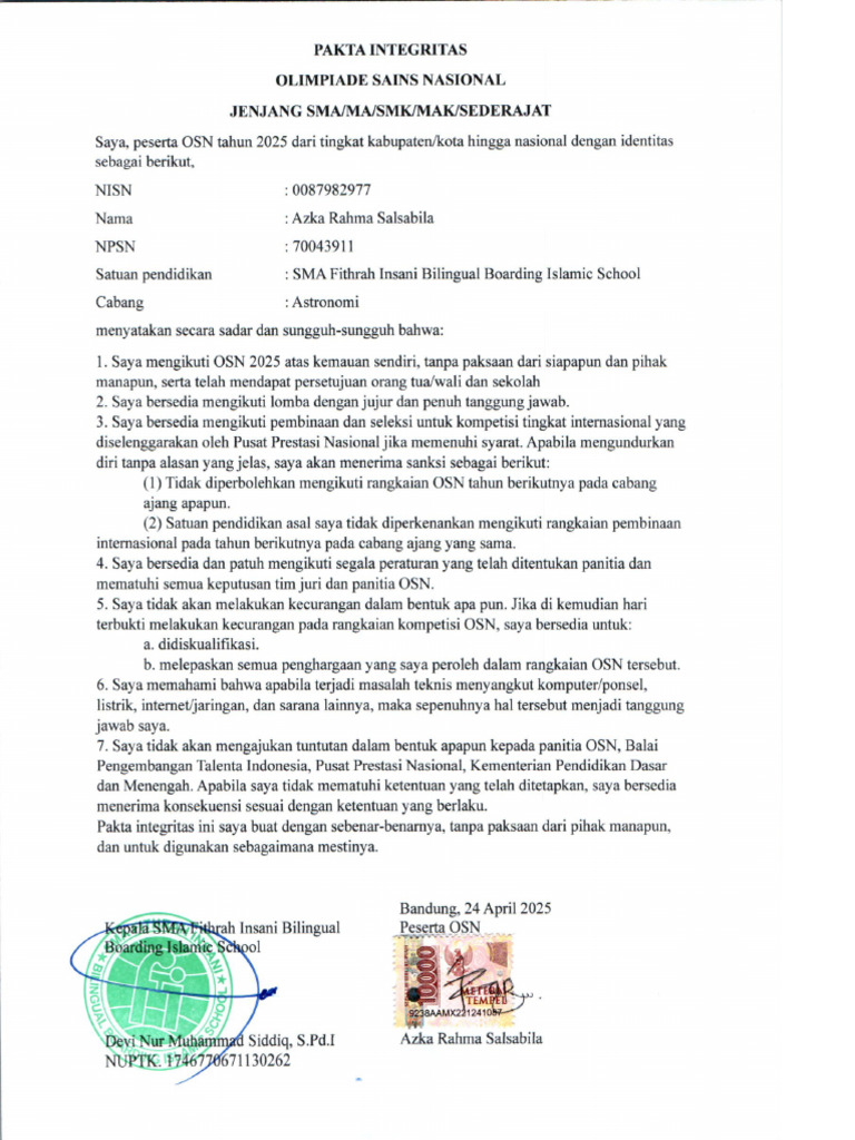 Fakta Azka | PDF