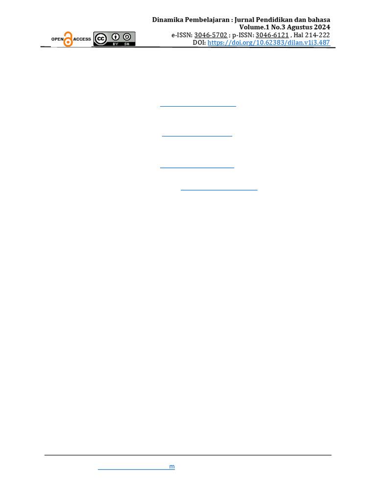 Dilan Vol 1 No 3 Agustus 2024 Hal 214-222 | PDF