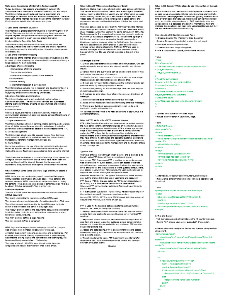 4005 05 Group B | PDF | World Wide Web | Internet & Web