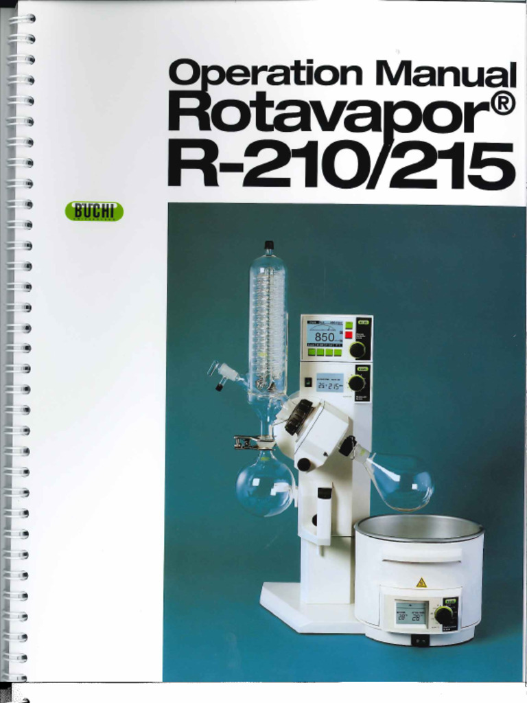 Buchi 210 215 Operations Manual | PDF