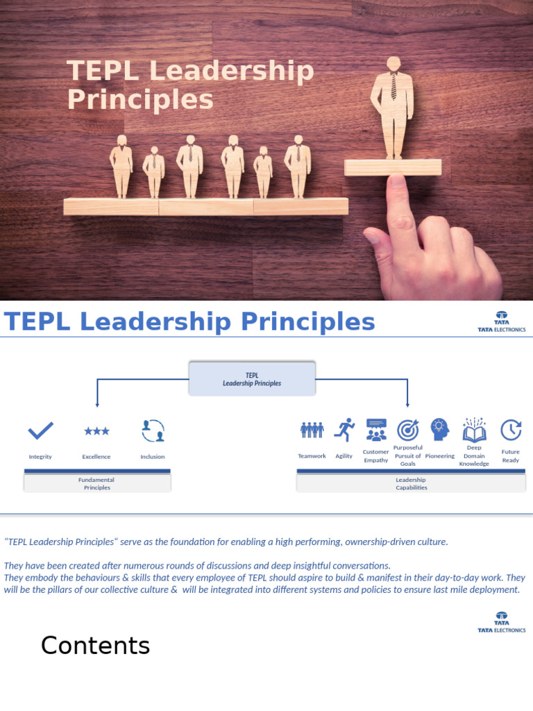 Leadership Principles Final | PDF | Leadership | Expert