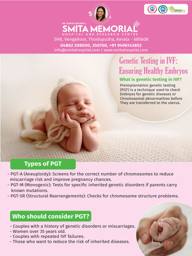 Genetic Testing in IVF Explained | PDF | Genetic Disorder | In Vitro ...