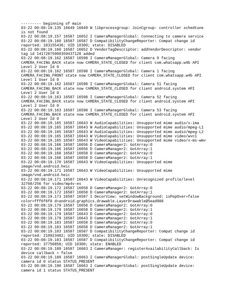 Logcat 1742573299105 | PDF | Software Engineering | Computer Programming