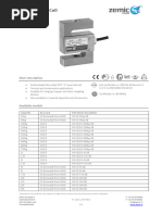 H6G Load Cell Specifications | PDF | Electrical Equipment ...