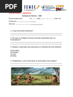 Povos Nômades e Sedentários: Atividades | PDF | Nômade | Agricultura