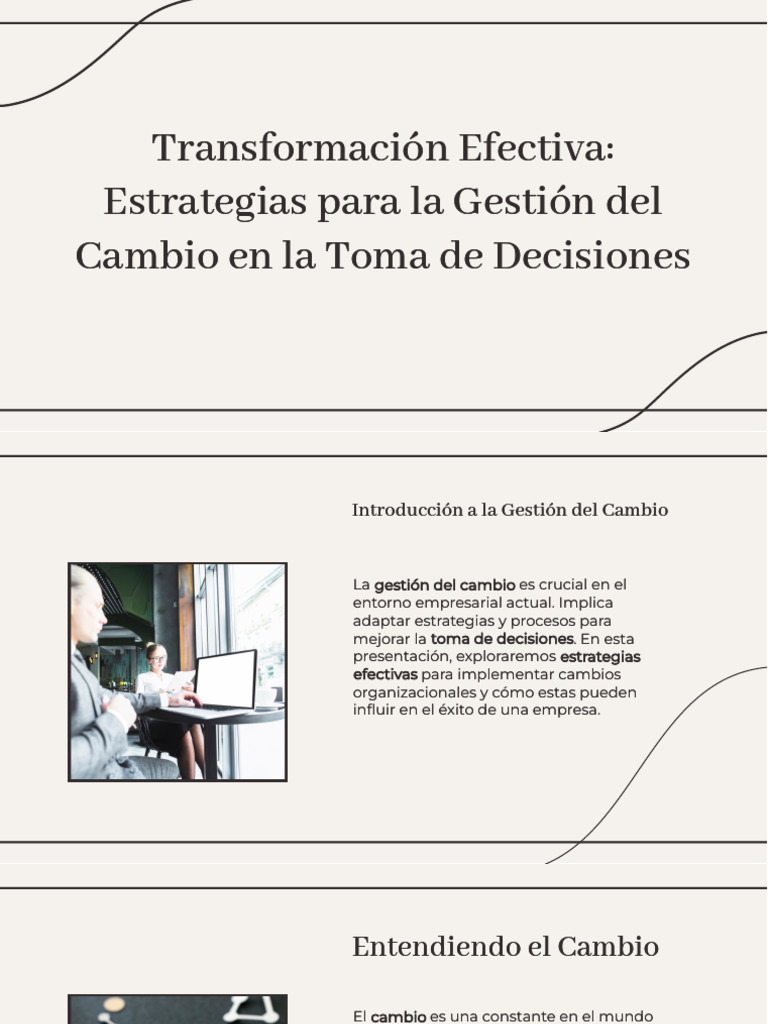 Slidesgo Transformacion Efectiva Estrategias para La Gestion Del Cambio ...