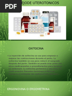 Indicaciones y contraindicaciones de oxitocina | PDF | Especialidades ...