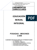 Contenidos Curriculares para Educ Sex Int