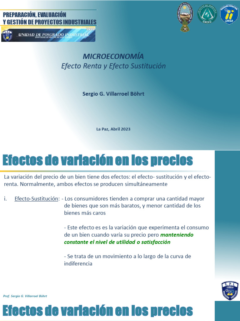 Efecto Renta y Efecto Sustitución-3 | PDF | Comportamiento del ...