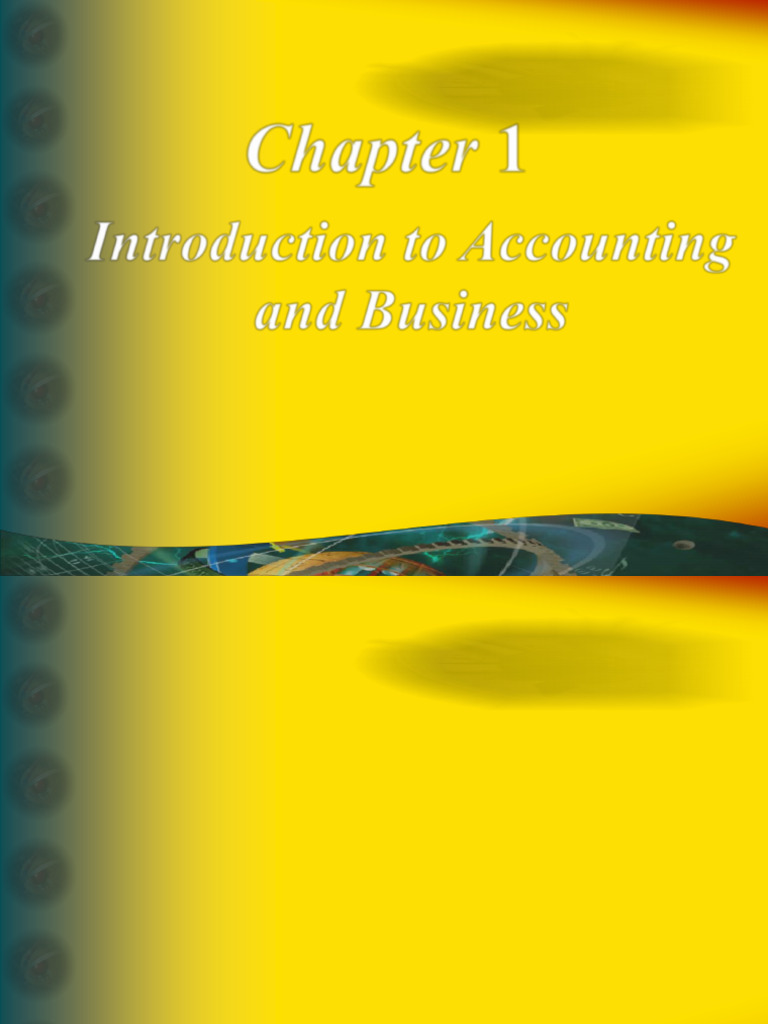 Introduction to Financial Accounting | PDF | Equity (Finance) | Debits ...