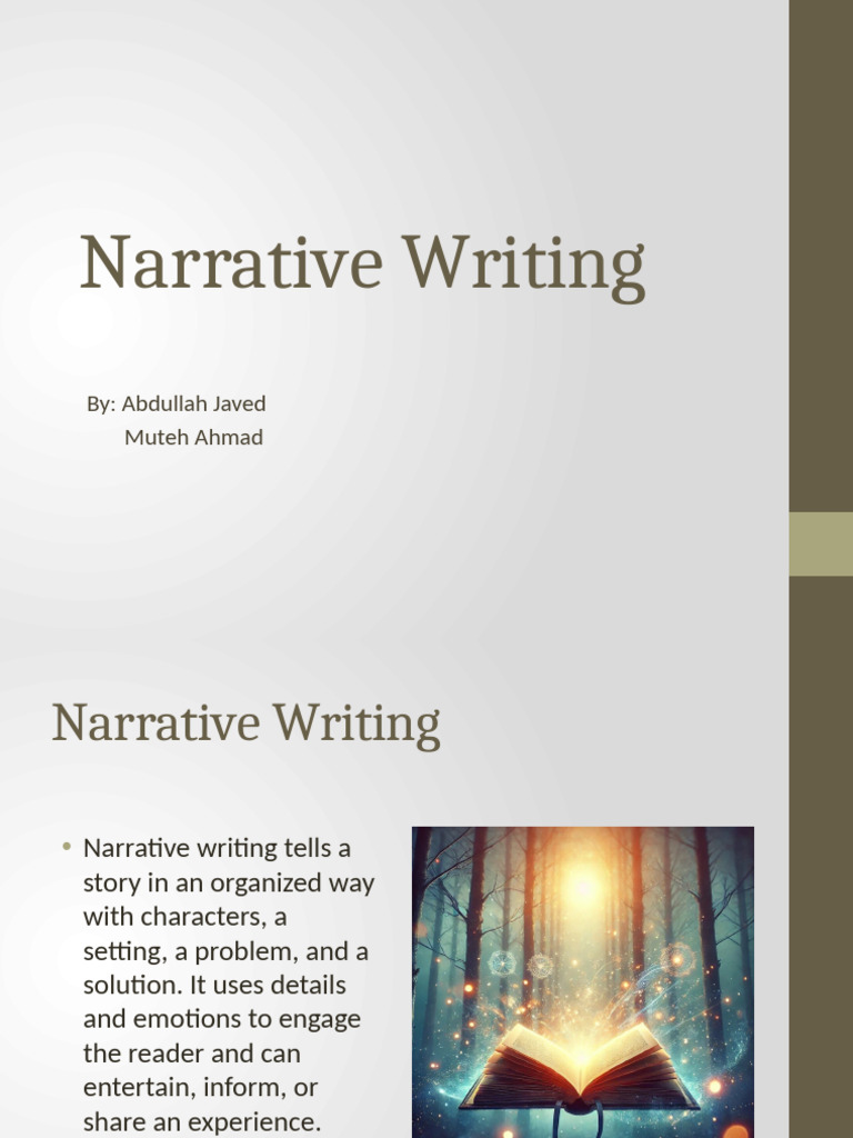 Narrative Writing Essentials Guide | PDF