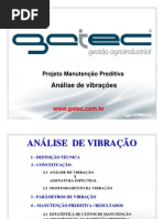 manutenção preditiva - analise vibrações