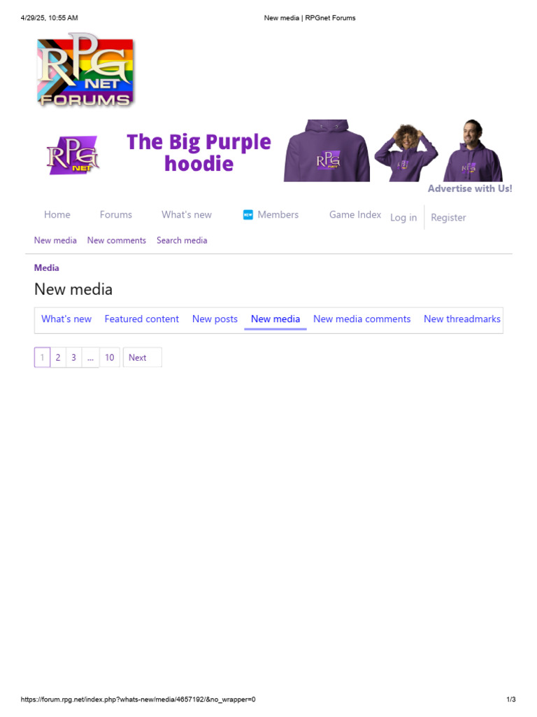 New Media - RPGnet Forums | PDF