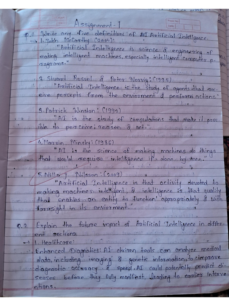 AIAI Assignment 1 | PDF