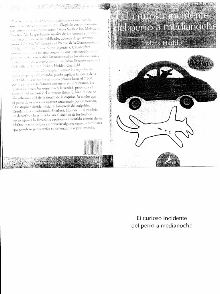 El Curioso Incidente Del Perro A Medianoche PDF