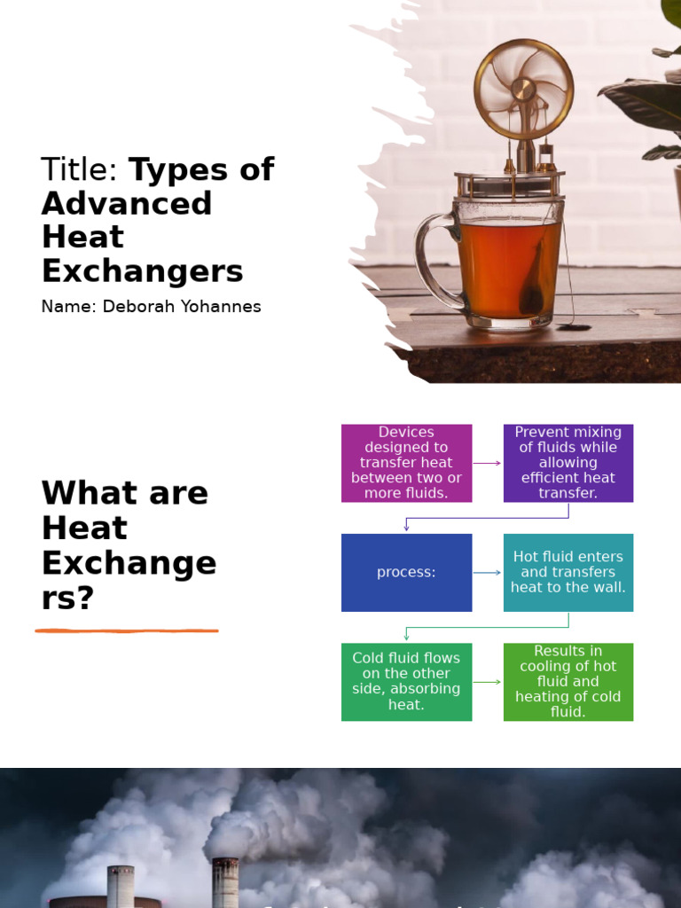Advanced Heat Exchanger Types Explained | PDF | Heat Exchanger | Heat ...