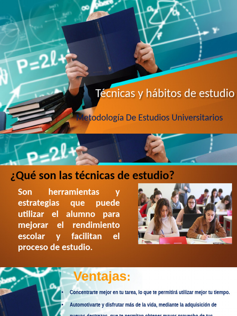 Técnicas y Hábitos de Estudio 2019 | PDF | Aprendizaje | Habilidades de ...