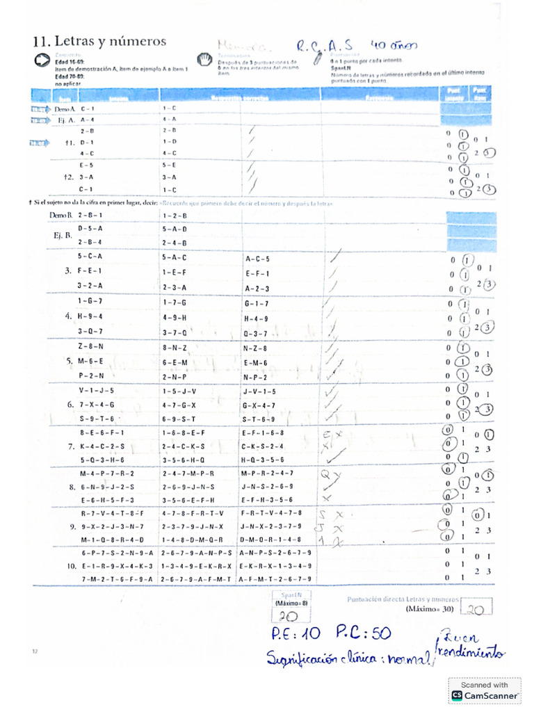 Letras y Números | PDF